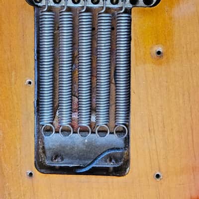 Fender Stratocaster 1962 - wine sunburst image 14