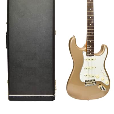 2025 Fender American Vintage II 1965 Stratocaster Electric Guitar, Round-Lam Rosewood Fingerboard, Shoreline Gold w/ Case image 1