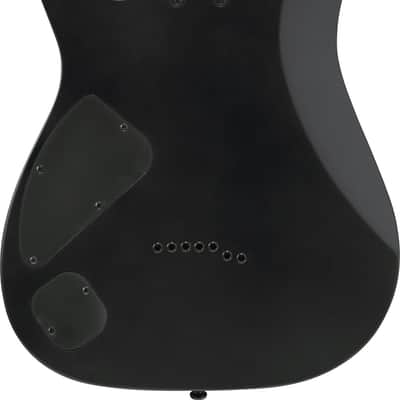 Ibanez RGIXL7-BKF Iron Label RG Electric Guitar 7-String - Black Flat image 10