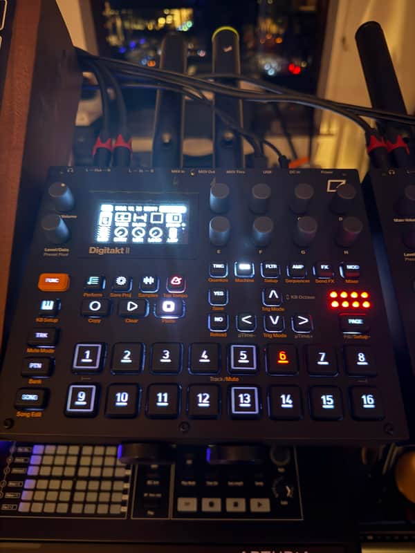 Elektron Digitakt II 2024 - Present - Black image 1