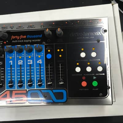 Electro-Harmonix 45000 Stereo Multi-Track Looper with Foot Controller 2013 - Present - Silver / Black image 4