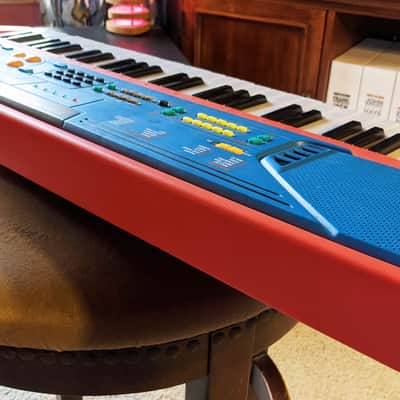 Techno-Beat Electronic Keyboard Concert Play/Demo Manley 2005 Red 54 Key, Battery Powered image 11