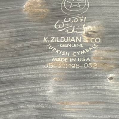 2002 Zildjian 18" K Constantinople Special Selection Medium Heavy – Early Era Jazz Left-Side Ride / Crash-Ride - 1,900g image 4