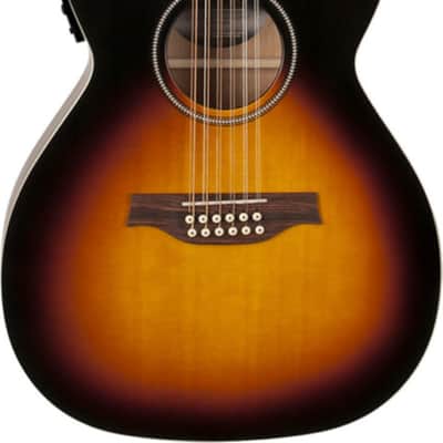 Seagull S12 CW Presys II 12-String Grand Concert Acoustic-Electric Guitar, Solid Spruce Top, Sunburst image 1
