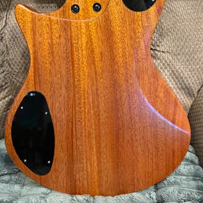 Custom Panthera style Black Limba top - Mahogany body-Custom wound Alnico 4 P90's image 2