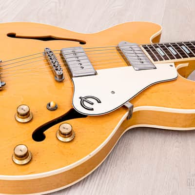 1995 Epiphone Casino Natural Near-Mint, Pre-Elitist Revolution, Japan Terada image 7