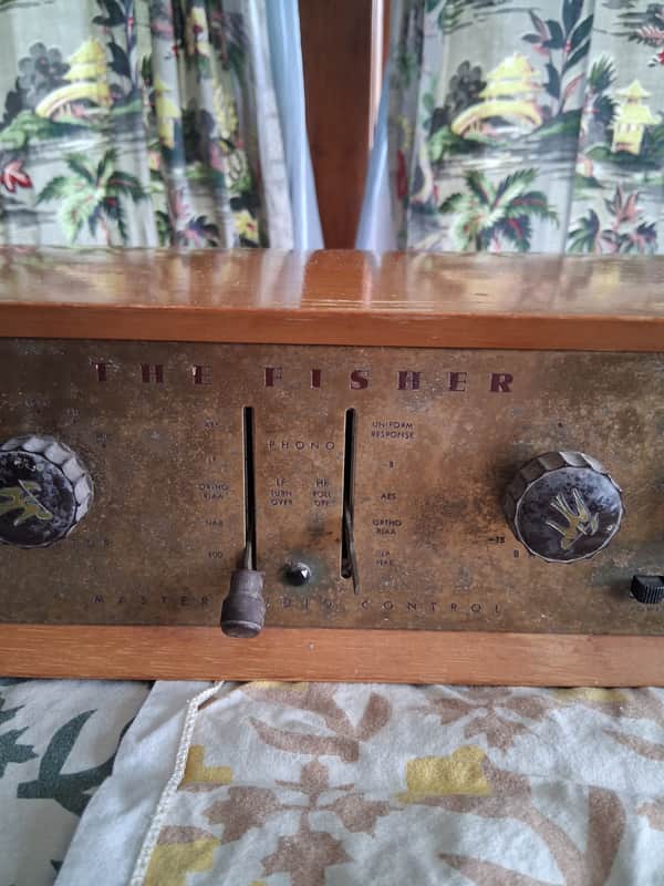Fisher 50-C 1960's - Wood