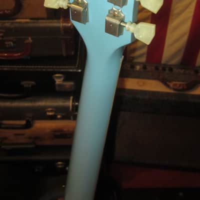 2016 Gibson Custom Shop ES-345 (1964 reissue) Frost Blue w/ Original Case and Certificate image 4