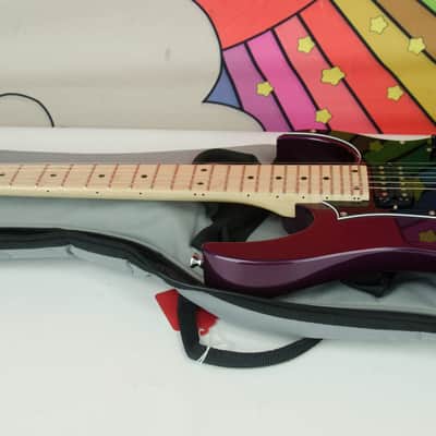 Used Ibanez Gio Mikro Electric Guitar, Purple, Carry Bag image 2