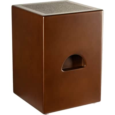 Meinl jumbo bass cajon walnut frontplate image 2