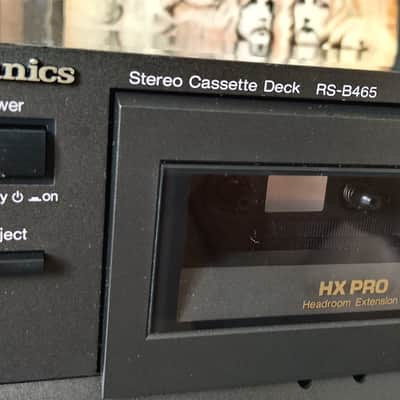 Technics RS-B465 Rare Vintage Stereo Cassette Deck Tested Dolby B/C IEC Warranty image 15