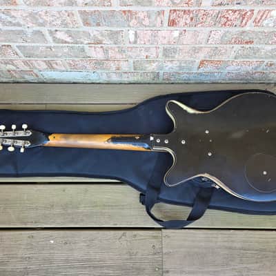 Vintage 1960 Danelectro DC-1 Standard Shorthorn Electric Guitar w/ Fender Gig Bag! image 10