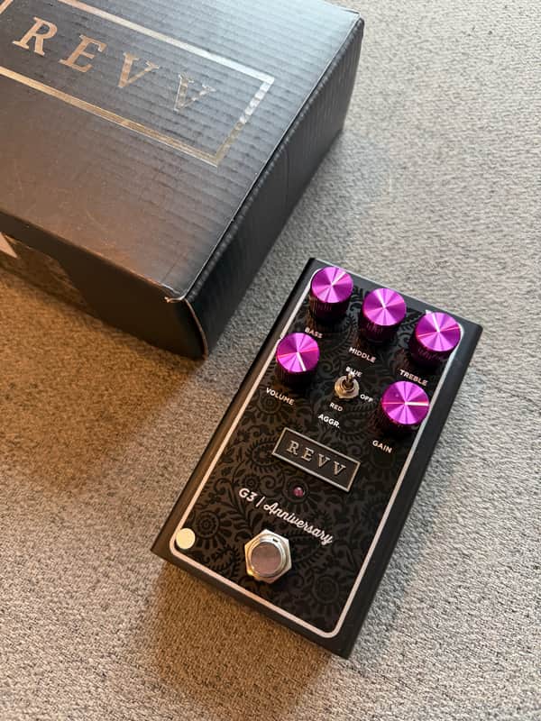 REVV G3 Distortion Anniversary Edition 2024 - Black image 1