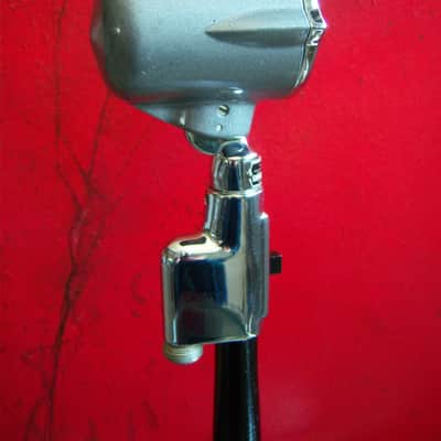 Vintage 1940's Astatic N-80S Crystal microphone High Z w Astatic E6G stand harp mic HAM radio 10C 10D image 9