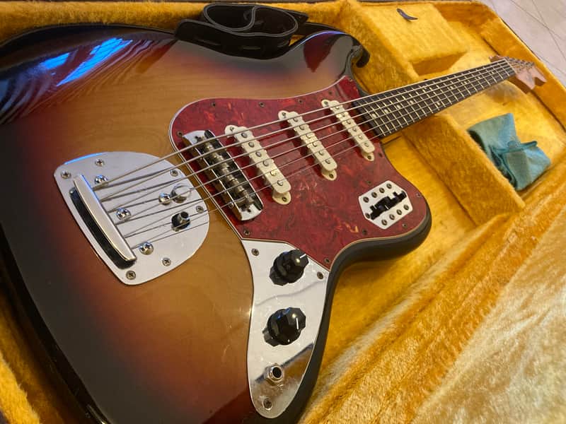 Fender Bass VI 1994-1995 1st Reissue Sunburst made in japan mij image 1