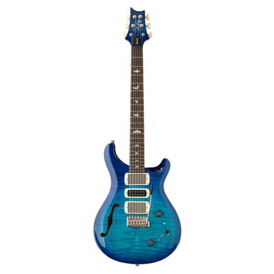 PRS SE Special Semi-Hollow Electric Guitar - Lake Blue - Used image 2