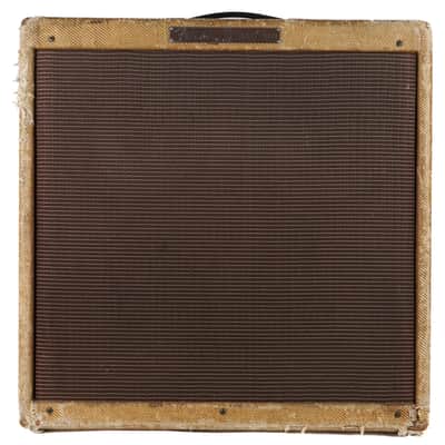 1956 Fender Bassman 5E6 Narrow Panel 4x10 Tweed Combo image 2