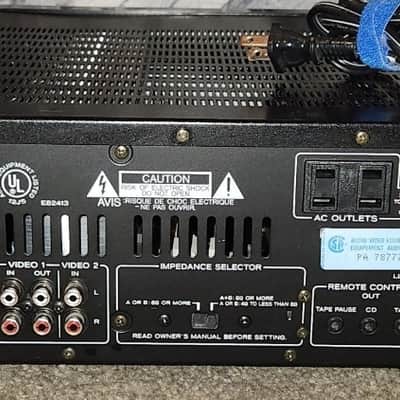 TEAC Vintage TEAC AG-V1020  Audio Video Stereo Receiver 80s image 6