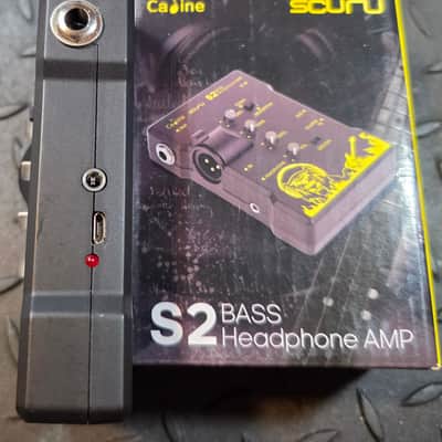 Caline S2 SCURU Bass Headphone Amp Recent - Black Amplifier image 5