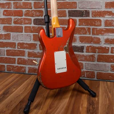 Fender Custom Shop SR25-69 Stratocaster Heavy Relic Aged Candy Tangerine 2025 w/OHSC image 6