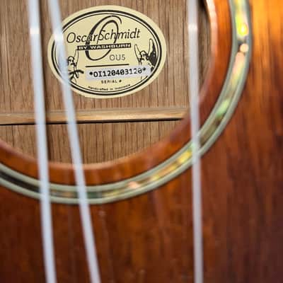 Oscar Schmidt OU5 4-String Ukulele w/Gig Bag image 4