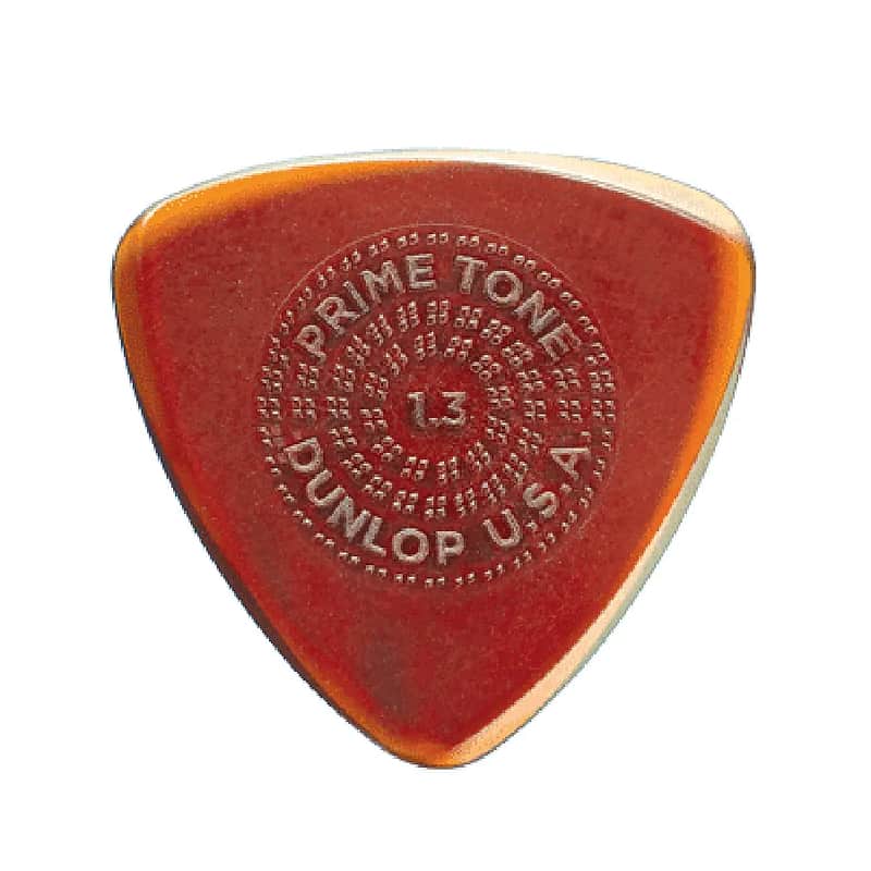Dunlop 516P15 Primetone Small Tri Grip 1.5mm Triangle Guitar Picks (3-Pack) image 1