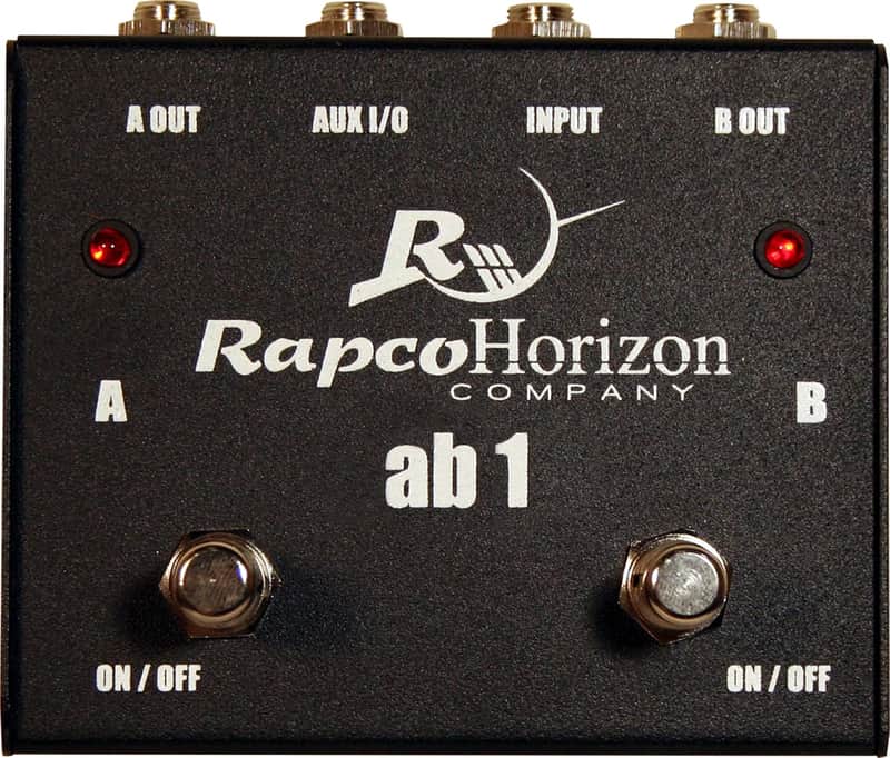Rapco AB-1 A/B Switching Box A-B Passive Switching Box image 1