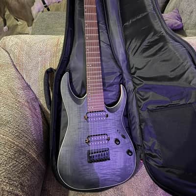 Ibanez RGA742FM-TGF Standard 2021 - Present - Transparent Gray Flat image 1