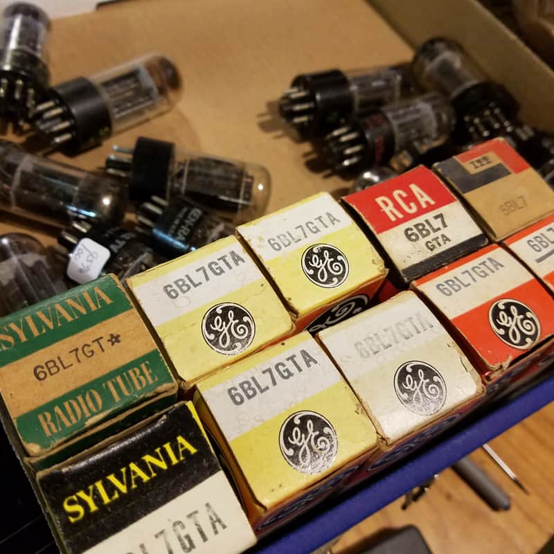 RCA etc. ONE (1) 6BL7GT tNOS AT1000 TESTED Vacuum Tube Tall Boy Dual Triode 6BL7 1950-1968 image 1