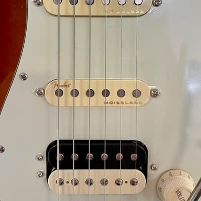 Fender American Ultra Stratocaster HSS with Maple Fretboard Ultraburst image 7