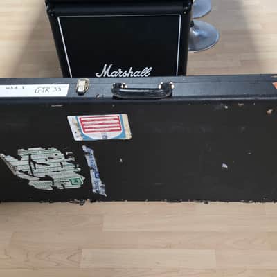 Dean Dave Mustaine Signature Flying King V VMNT Artist Owned, Signed and Tour Stage Played By Dave! USA Custom Shop Black Megadeth Terminated Graphic Artwork - Post Malone GQ Interest Pre-Gibson era image 11