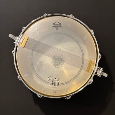 DW Collector’s Bell Brass 5.5” x 14” Snare Drum image 10