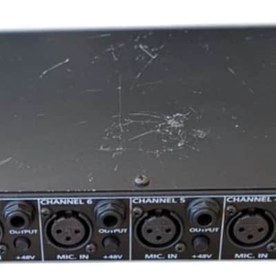 PreSonus Digimax 96khz 8- Channel Mic Preamp 2000s - Silver - Power Supply Rack image 9