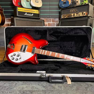 Rickenbacker 360/12 Fireglo 2011 Semi-Hollow 12 String Electric Guitar image 2