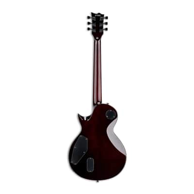 ESP LTD EC-400 QM Vintage Burst with Mahogany Body Rosewood Fingerboard and LTD Locking Tuners image 2