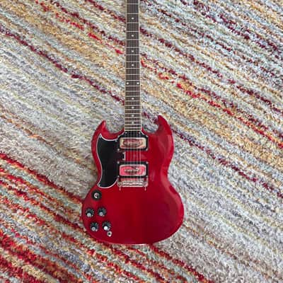 Left Handed Epiphone Tony Iommi Signature SG Special - Vintage Cherry image 1