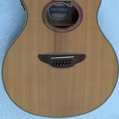 Immagine Yamaha APX700II-12 Acoustic/Electric 12-String Guitar 2020 - Natural - 2
