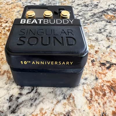 Singular Sound BeatBuddy 10th Anniversary Limited Edition Footpedal Drum Machine Regular Black image 4