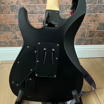 ESP LTD M-400 with EMG Pickups, Rosewood Fretboard 2017 - Black Satin image 4