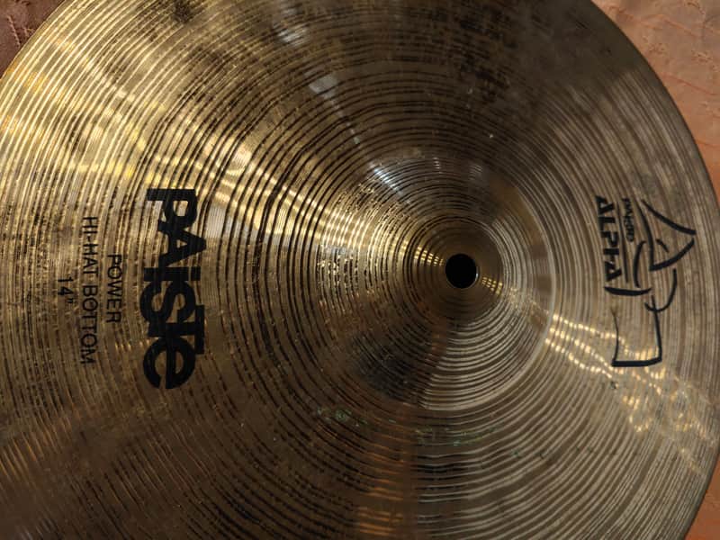 Paiste Alpha Hit-Hat 14'' Top & Bottom 2006 image 1