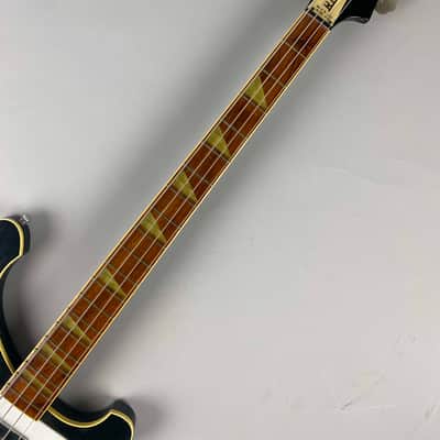 Rickenbacker 4001 - Black 1978 all original with original Black Tolex G&G case image 3