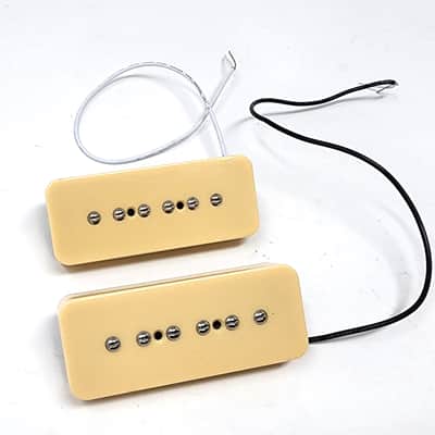 Brio P90 Soap Bar Alnico 5 Cream Set image 6