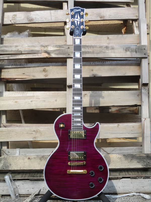 Gibson Made to Measure Les Paul Custom 2021 in Transparent Purple Gloss w/Full Warranty! image 1