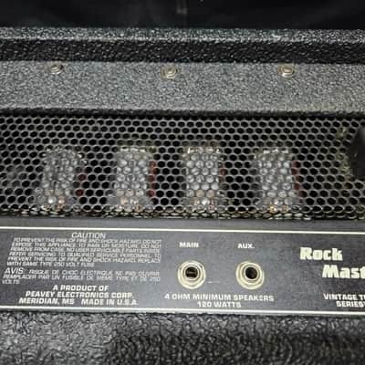 1984 Peavey Rock Master Vintage Tube Series 120-Watt Guitar Head image 6