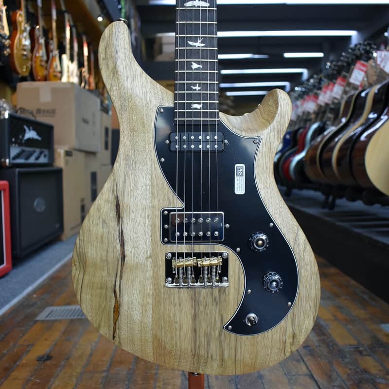 Paul Reed Smith S2 Vela Limited Run Black Limba Electric Guitar Natural w/Padded Gig Bag image 1
