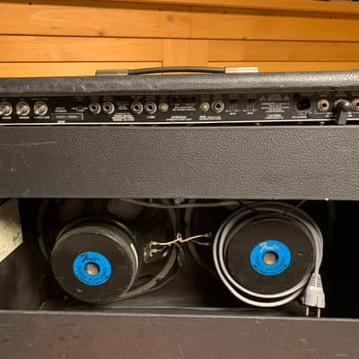 Fender Twin-Amp 2-Channel 100-Watt 2x12" Guitar Combo 1994 - 2001 - Black image 5