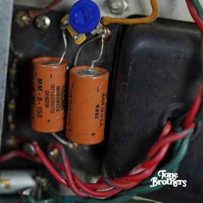 COLLECTOR GRADE! 1962 Fender Bassman 6G6-B Blonde (with original covers and speaker cable) image 18