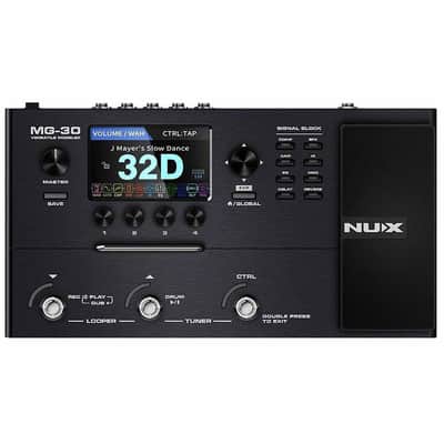 NUX MG-30 Versatile Modeler Multi Effects Guitar Processor Pedal image 1