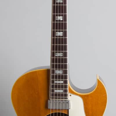 Epiphone  Howard Roberts Acoustic/Electric Arch Top Acoustic Guitar (1966), ser. #408834, black tolex hard shell case. image 8
