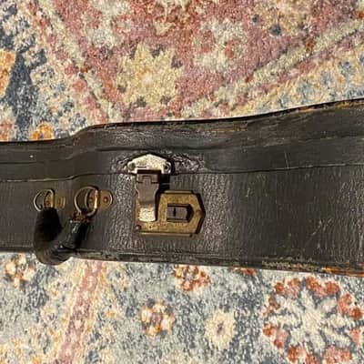 Vintage 1930s–early 40s 00 12-fret Lifton hardshell case for Martin 00-21 00-28 00-41 Gibson L-00 National image 6